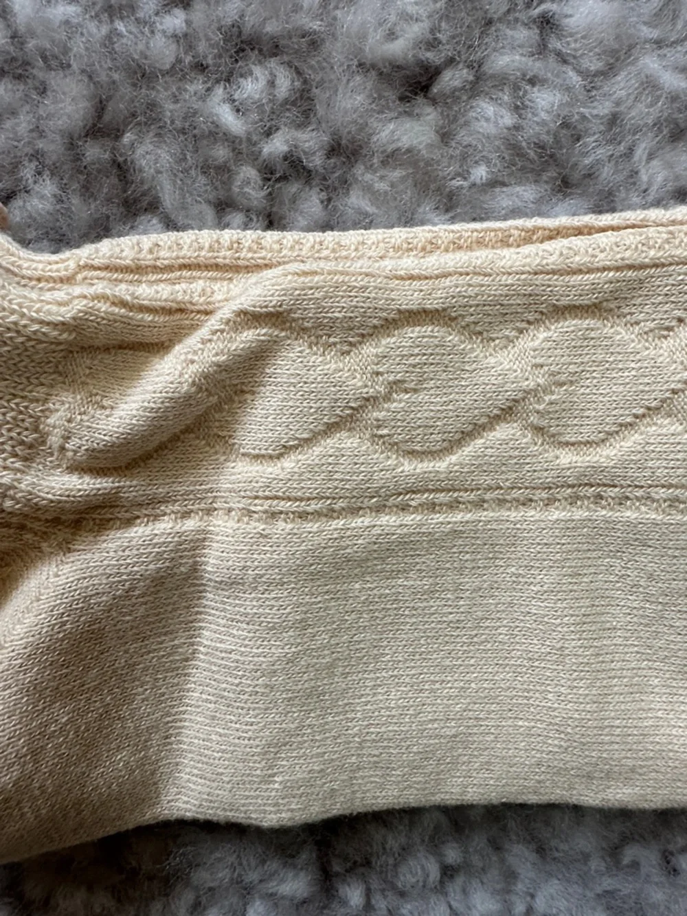Women's Low-Cut Ruffle Socks - Black & Cream (2-Pack) - Picture 3 of 4